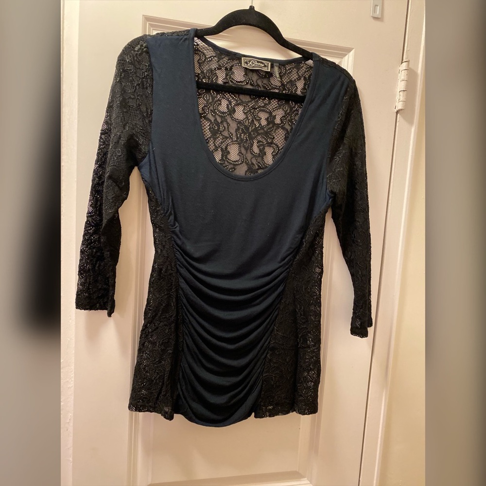 Lace long sleeve top